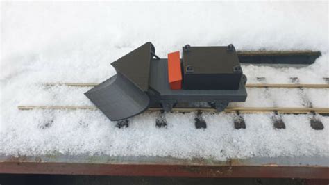 Industrial Snow Plough Kit 16mm Sm32 Narrowgauge Garden Railway Ebay