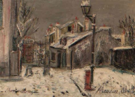 Montmartre La Maison De Mimi Pinson By Maurice Utrillo On Artnet