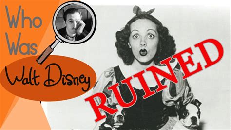 Walt Ruined The Career Of Snow White S Voice Actress Youtube