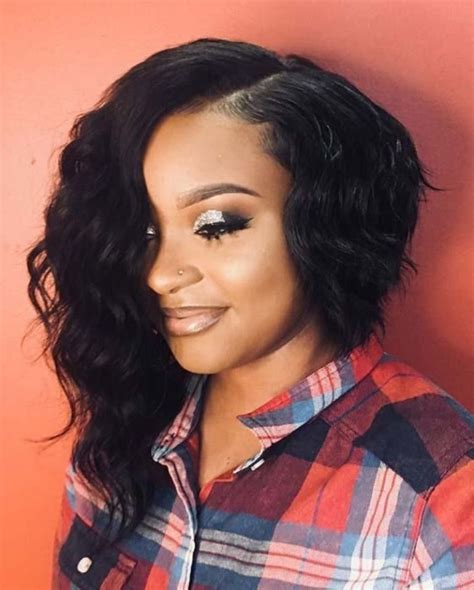46 Best Natural Bob Hairstyles For Black Women In 2020 Asymmetrical