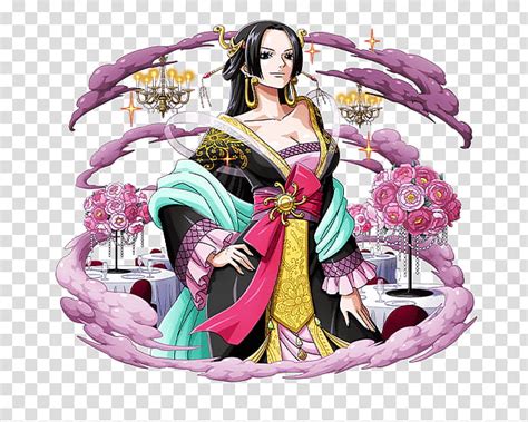 Free Boa Hancock The Pirate Empress Black Haired Female Anime Character Illustration