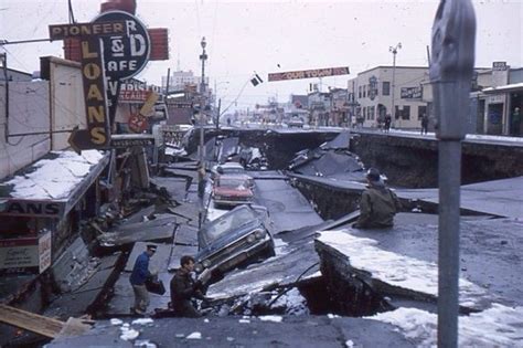 2nd largest earthquake on earth in recorded history. The 1964 earthquake heavily damaged much of Anchorage ...