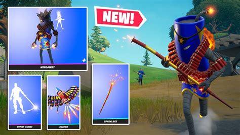 New Nitrojerry Skin Sparklaxe Boomer Glider Roman Candle Gameplay