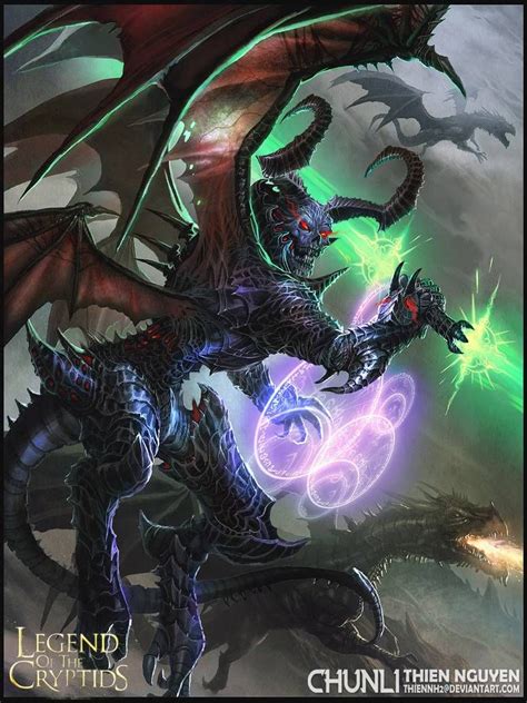 Darkness The King Advance By Thiennh2 On Deviantart Fantasy Demon