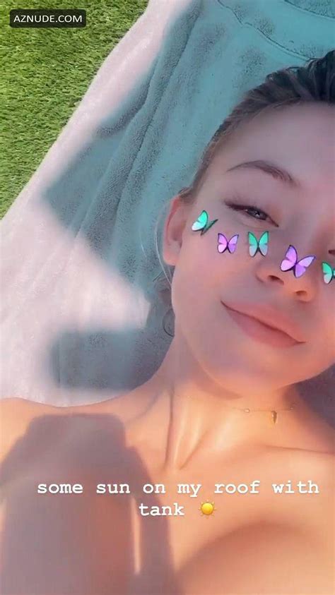 Sydney Sweeney Looks Hot Showing Off Her Tits While Sunbathing Topless Aznude