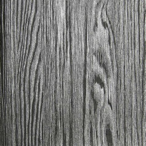 Dark Grey And Silver Textured Wood Grain Wood Grain Wallpaper