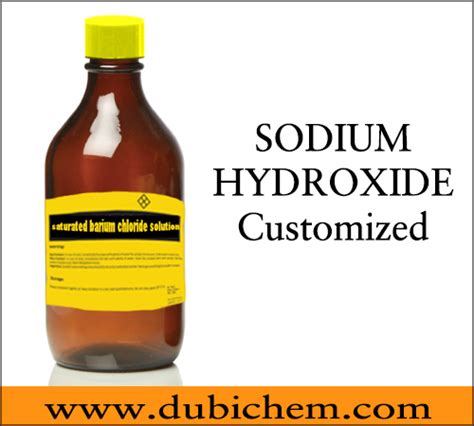 Sodium Hydroxide Customized Soln Dubi Chem