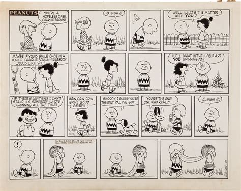 peanuts charlie brown comic strip