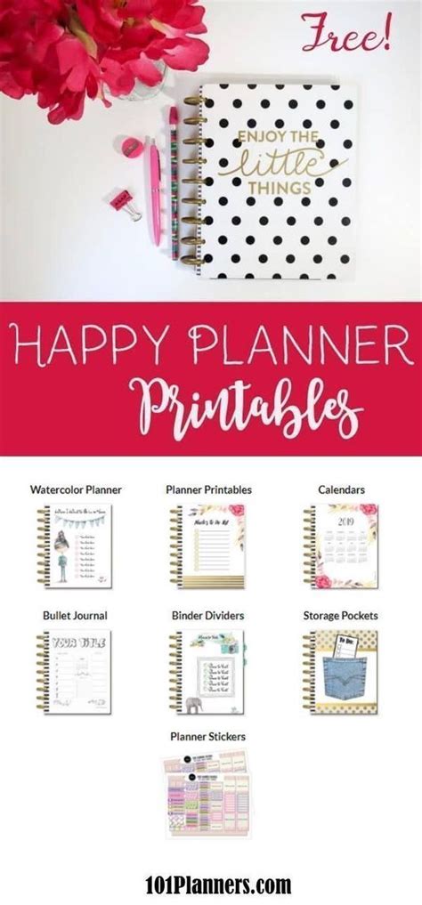Printable Happy Planner Pages