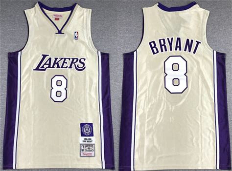 Mens Los Angeles Lakers 8 Kobe Bryant Gold Stitched 2020 Hall Of Fame