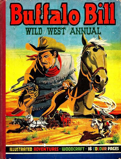 Buffalo Bill Wild West Annual 1950 Uk Comic Books