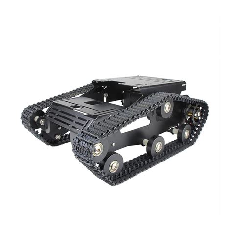 High Tech Roboter Tank Chassis Kit Mit Dual Dc V Motoren F R Arduino