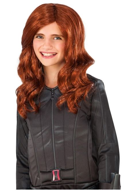 Marvel Black Widow Wig Cosplay Costumes