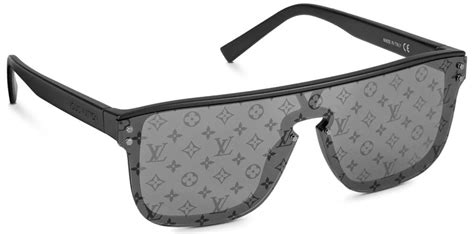 Louis Vuitton Black Waimea Logo Lens Sunglasses