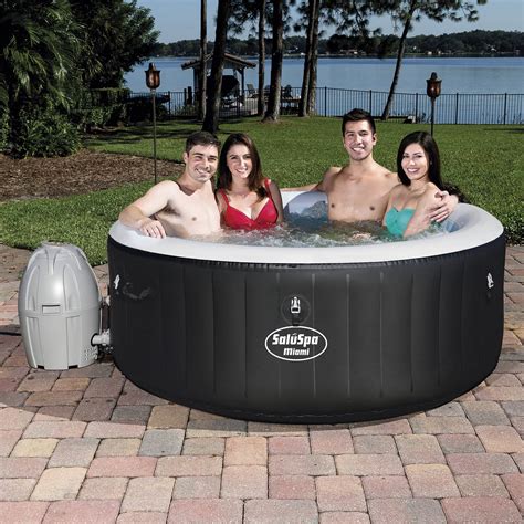 Bestway Saluspa 71 X 26 Inch Inflatable Portable 4 Person Spa Hot Tub For Parts Ebay