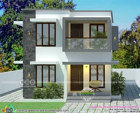 Simple Low Cost House In 2 Cents Of Land Area Kerala Home Design Bloglovin