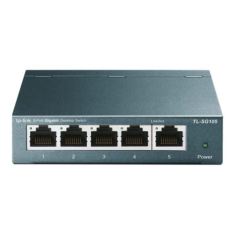 Tp Link Tl Sg105 5 Port Gigabit Unmanaged Ethernet Network Switch