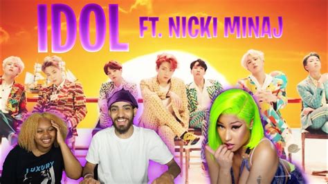 Bts 방탄소년단 Idol Feat Nicki Minaj Official Mv ⎥ Reaction ⎥ Hybe