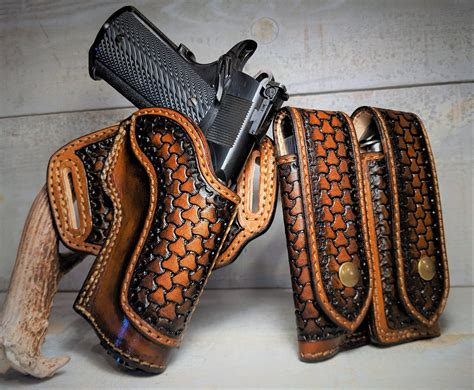 Custom Leather Holsters For 1911 Silver Star Custom Leather 1911