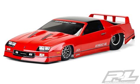 Pro Line 1985 Chevrolet Camaro Iroc Z Clear Body Rc Car Action
