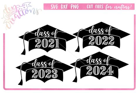 Class Of 2022 Grad Cap Bundle Svg For The Graduate 952039 Svgs
