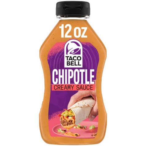 taco bell creamy chipotle sauce 12 fl oz kroger