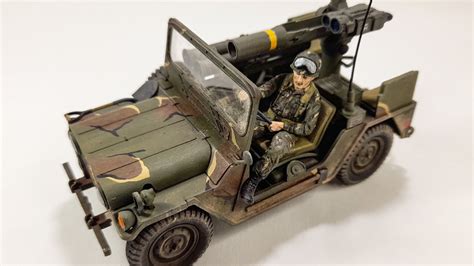 Finished Kit Review Tamiya 135th Us M151a2 W Tow Missile Launcher