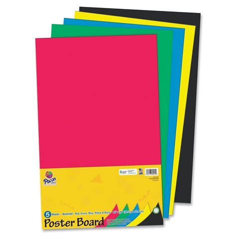 Pacon Creative Products 14 X 22 Posterboard 5 Pack Poster Board