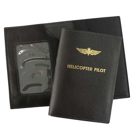 Pilot Licence Document Booklet Holder Helicopter Hammond Aviation Ltd