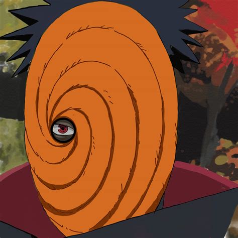 Just Finished My Akatsuki Tobi Drawing Turned Out Really