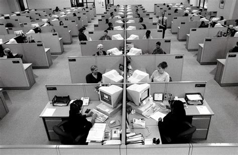 A Brief History Of The Dreaded Office Cubicle Wsj