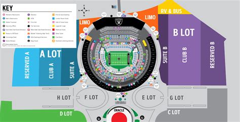 Denver Broncos Stadium Parking Lot Map