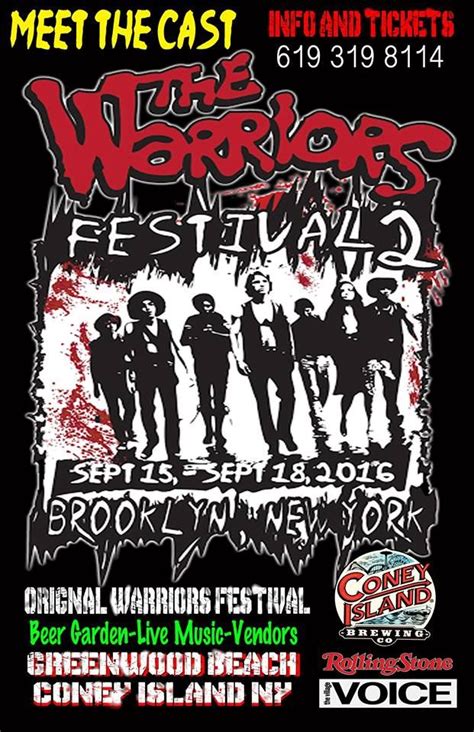 The Warriors Festival 2016 Coney Island Ny