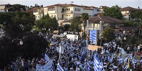 Greeks Rally Over Macedonia Name Dispute Photos The National Herald