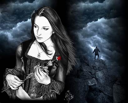 Dark Gothic Goth Wallpapers Woman Wallpoper Models