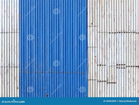 Old And Shabby Corrugated Metal Roof Texture Stock Image Image Of