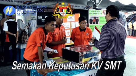 Kolej vokasional (kv) dan sekolah menengah teknik (smt) merupakan aliran kemahiran yang diwujudkan oleh kementerian pendidikan malaysia bagi meningkatkan taraf kemahiran kepada pelajar yang berminat menceburi kursus seperti ditawarkan. Semakan keputusan Kolej Vokasional KV dan Sekolah Teknik ...