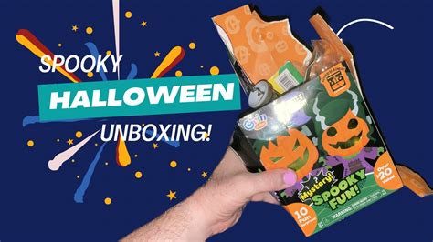 Unboxing Mystery Spooky Fun Toy Box From Grin Studios Youtube