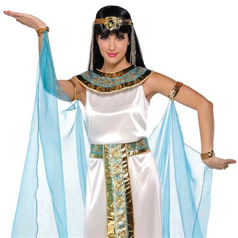 ladies egyptian queen cleopatra roman halloween fancy dress costume headpiece ebay