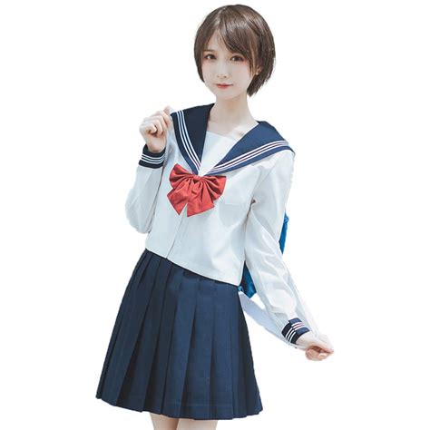 Hongfago Japanese Jk Uniform School Suit Outfit Anime Sailor Moon