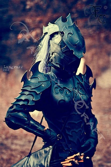 Drow Or Dark Elf Leather Corset Armour By Fantasy Craft On DeviantArt Dark Elf Leather Armor