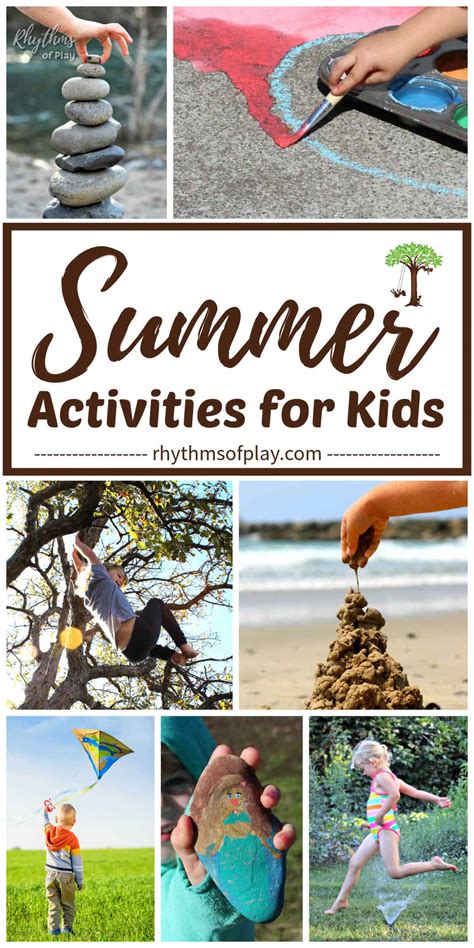 Fun Summer Activities With Printable Bucket List Rhythms Of Play