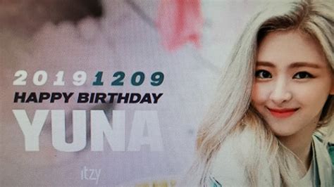 Happy Birthday Itzy Yuna Youtube