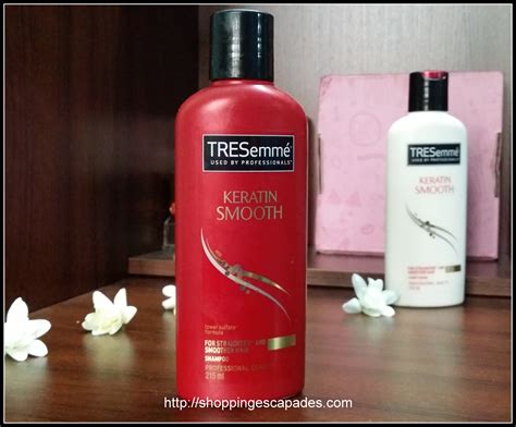 Key ingredients of tresemme hair fall defense shampoo. TRESemme Keratin Smooth Shampoo and Conditioner - REVIEW