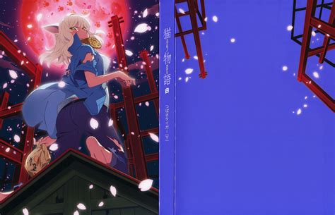 Wallpaper Ilustrasi Hanekawa Tsubasa Monogatari Series Gadis Anime