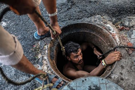 The Worst Job Ever Indias Sewer Cleaners