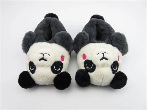 Indoor Plush Shoess Cute Novelty Footwear Custom Toys Panda Animal