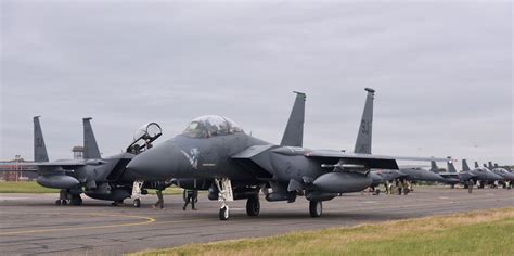 Team Mildenhall Provides Support As Seymour Johnson Afb F 15s Pay