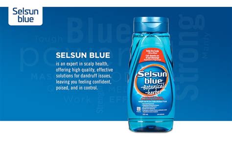 Selsun Blue Botanicals Anti Dandruff Shampoo 325ml Itchy Dry Scalp