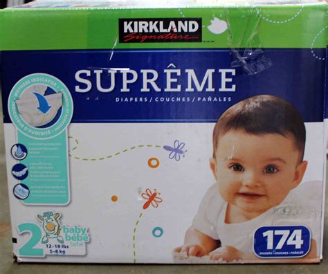 Kirkland Signature Supreme Diapers Size Count Walmart Com